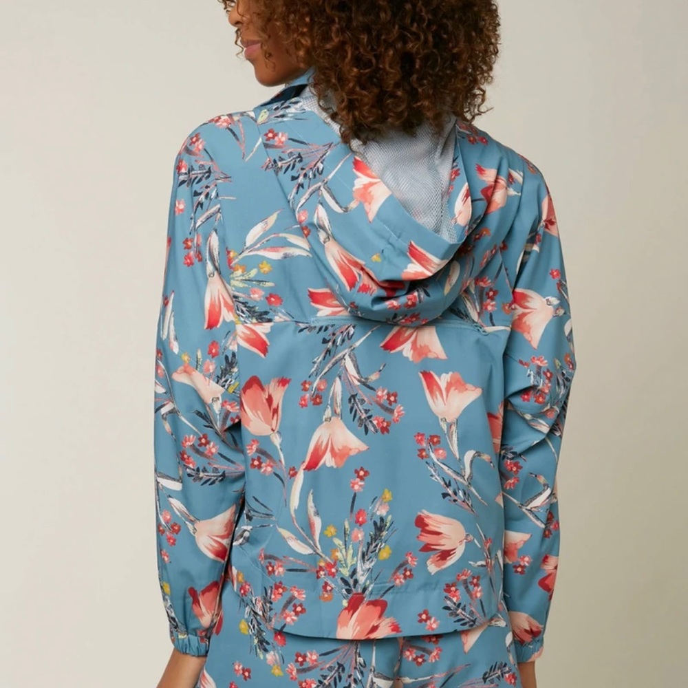 🔆O’NEILL🔆LEXINGTON WATER PROOF WINDBREAKER JACKET Turns into a backpack - Picture 12 of 16